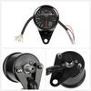 Motorcycle Universal Cafe Racer Speedometer Odometer Gauge Instrument With Led Indicator