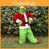 Der Grinch Kostüm für Erwachsene für Weihnachts- und Feiertagsveranstaltungen