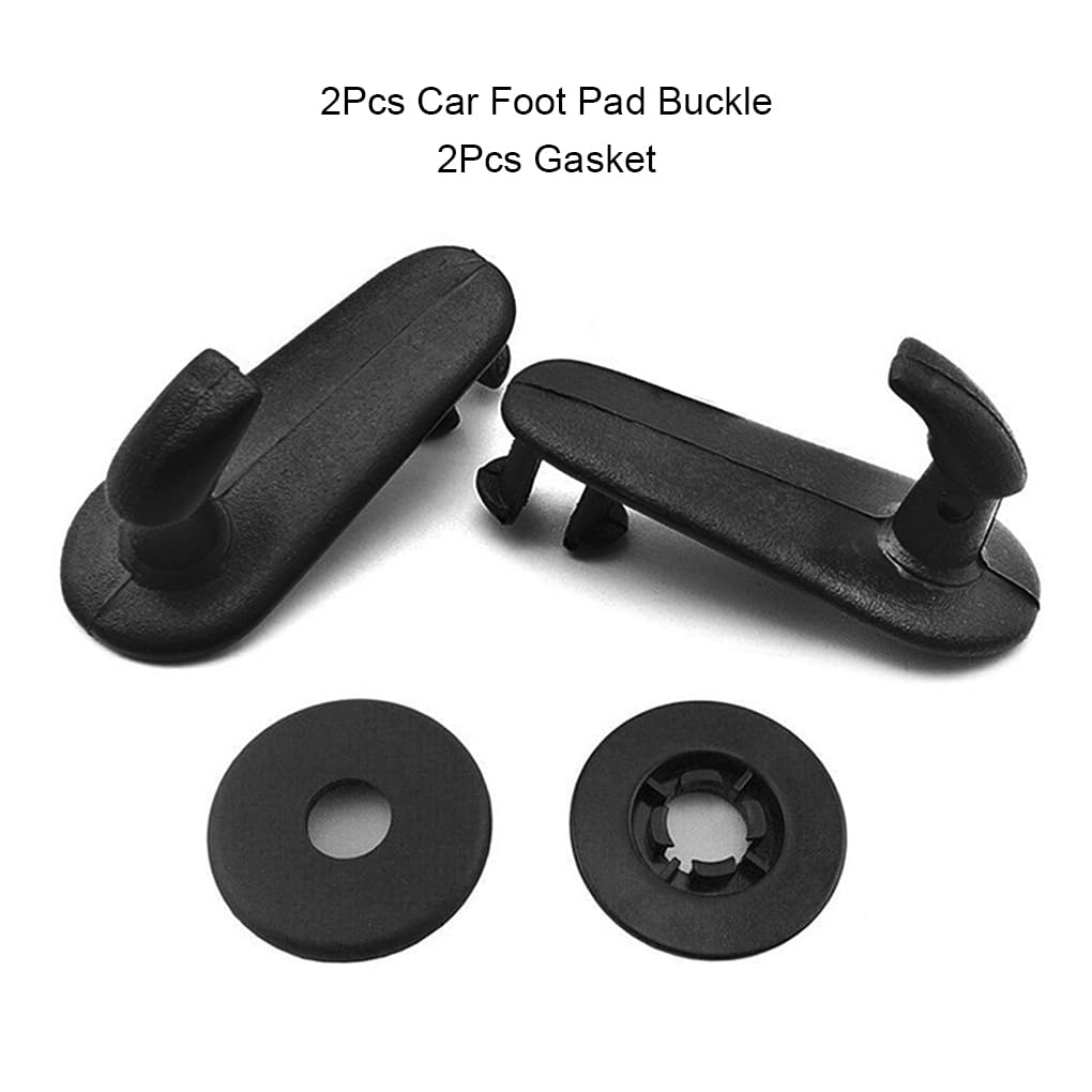 QUXVUIS 4pcs/set Plastic Car Floor Mat Clips Portable Reusable Carpet Fastener Retainer Replacement for Avanza/Innov
