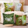 The SSecret of Kells Cushion Cover Soft Plush Fabric DoubleSided Printed Sofa Cushion Cover for All Seasons Home Decor Gift