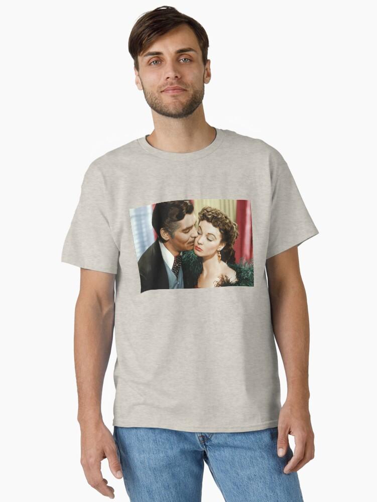 Gone with the Wind Lover Gifts Gone With The Wind Clark Gable Halloween Classic T-Shirt