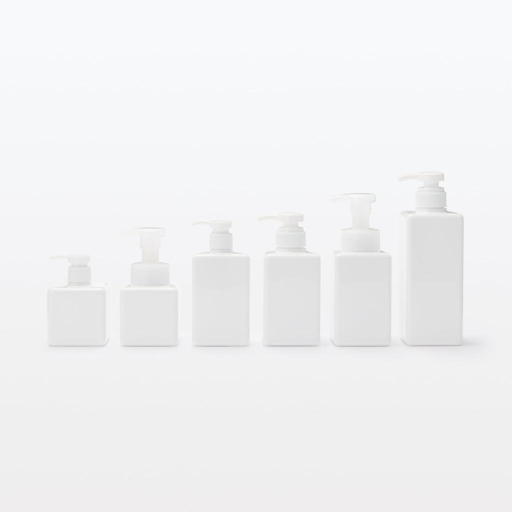 MUJI PET Refill Foam 44912454 Bottle, Type, White, 250ml,