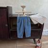 Kleinkind Jeans einfarbig im koreanischen Stil - Herbstliche Freizeithose für Babyjungen