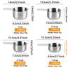 7/15/16Pcs Scaleplate Measuring Cup and Spoons Set Accurate Kitchen Measuring Tool  Gift
