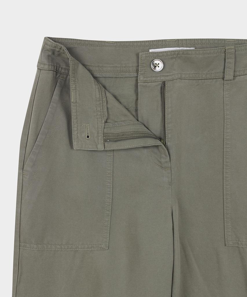 BROOKS BROTHERS [Women'S] Cotton Utility Pants (Olive) (Bbpcwm9413Kfs)