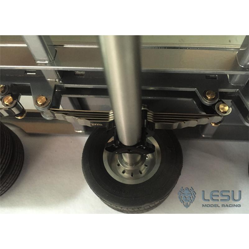 LESU 1/14 Tamiya Truck Engineering Semi-trailer Small Wheel Suspension