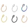 Versatile Stainless Steel Nose, Lip, and Ear Studs: Wear with or Without Piercings