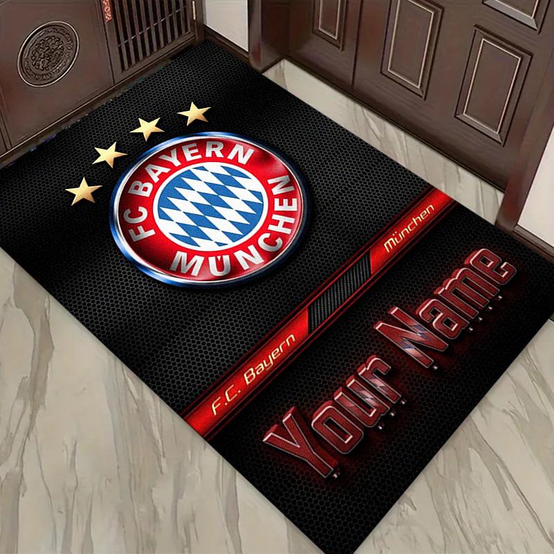 Name Custom FC Bayern Munich Logo Carpet Rug for Living Room Bedroom Home Sofa Decoration,Kids play Non-slip Floor Mat