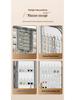 Wall-Mounted Large Jewelry Organizer: Stud Earrings, Necklace Display & Storage Box
