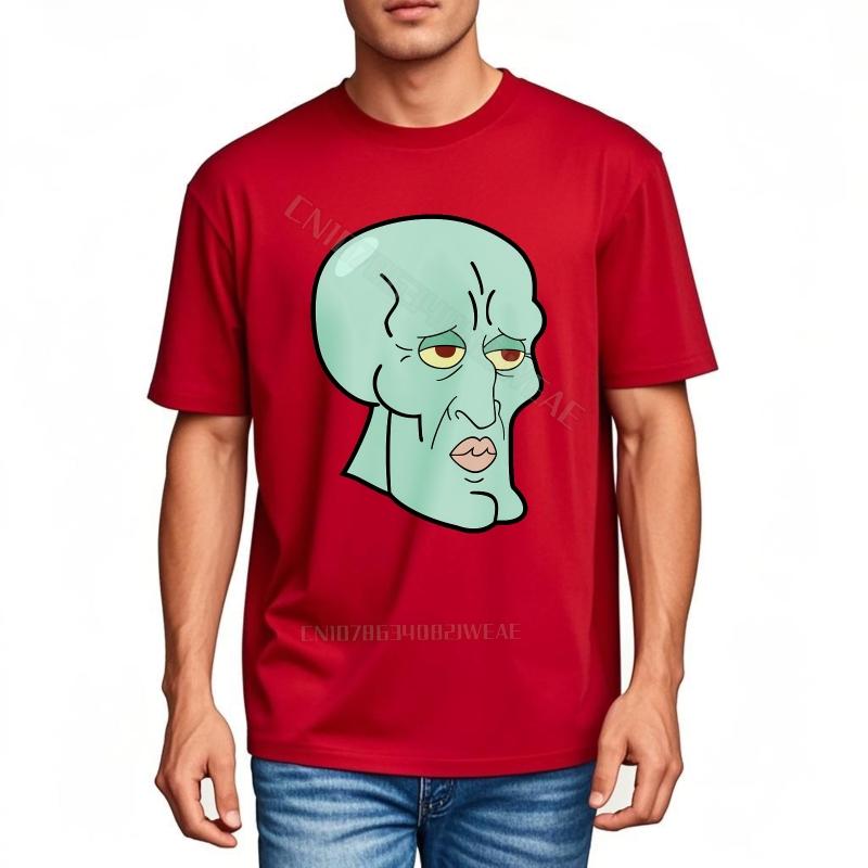 Unisexs Tshirt Quickdry Unisex Tshirt Green Alien Face On Black Cotton Casual Tee Classic Fashion Tshirt Vintage