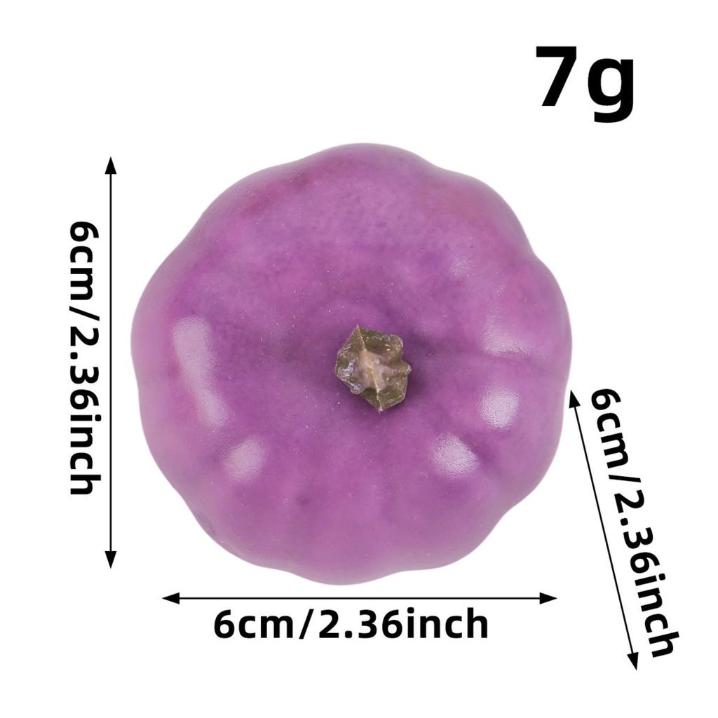 Simulation Vegetables Halloween Harvests Foam Pumpkin Restaurant Window Decorations Thanksgiving Photo Props