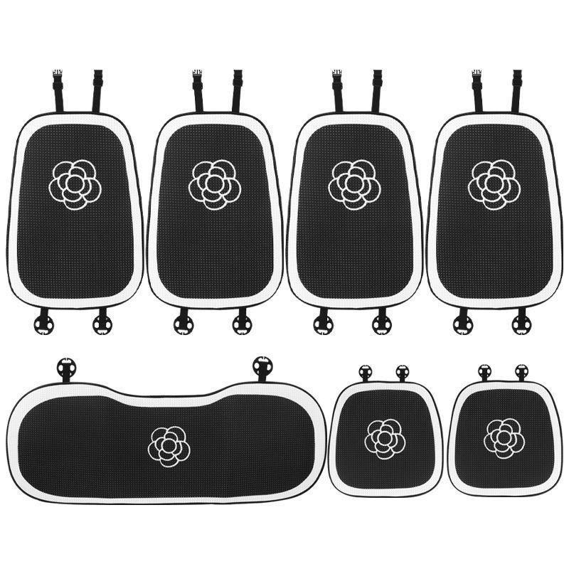 Classic Camellia Non-Slip Car Seat Cushion - Comfortable, Universal for All Seasons
