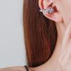 2Pcs Luxury Headphone Accessories Butterfly Zircon Anti-Loss Ear Clip For Wireless Earphones  Jewelry