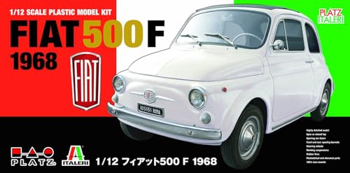 PLATZ 1/12 Scale Fiat 500F 1968 Plastic Model PIT005