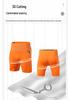 Men's Multi-Pocket Compression Capri Pants for Running, Training, and Cycling