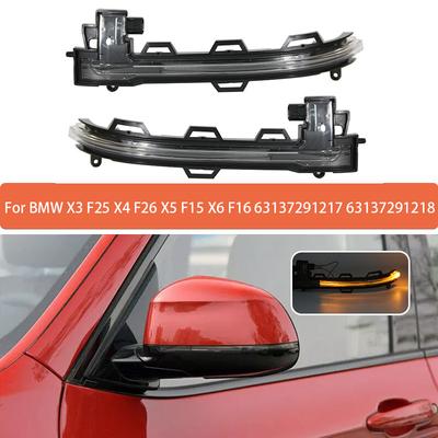 Rearview Mirror Turn Signal Light For BMW X3 F25 X4 F26 X5 F15 X6 F16 Reverse Mirror Edge Light 63137291217