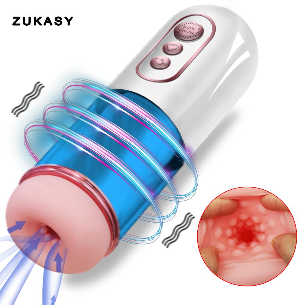 Automatic Male Masturbator Blowjob Vagina Masturbation Pussy Sex Toys For Men Goods For Adults Male Mastubator Sucking Machine