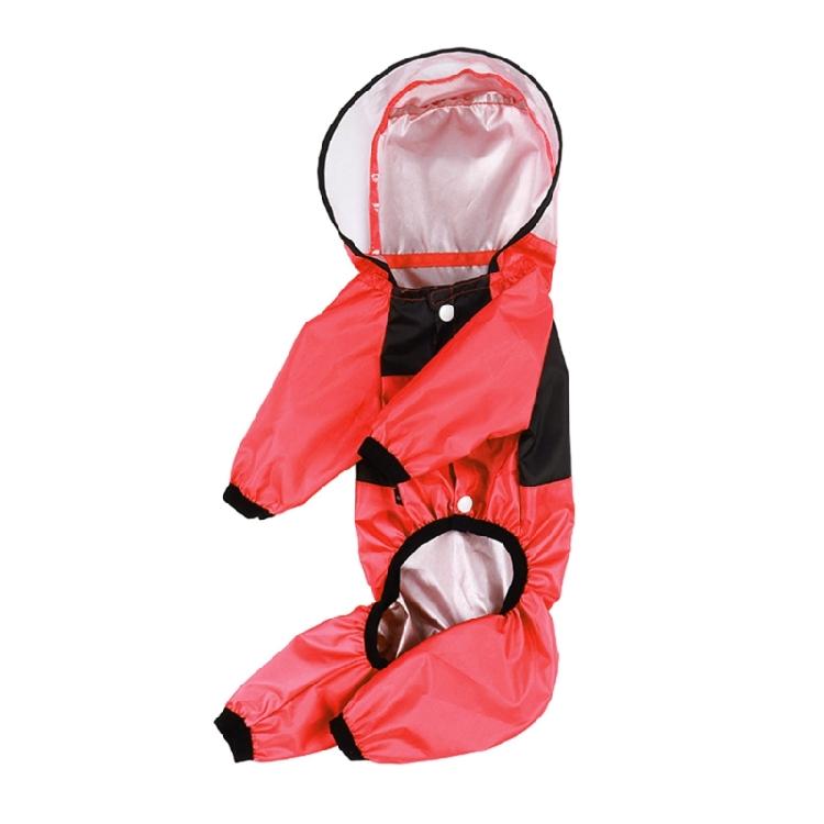 Dog Jackets Hooded Raincoats Pet Dog Rainsuit Pet Clothes Jackets Travel Gear