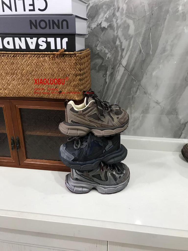 Kids' Cotton-Lined Retro Sneakers - Unisex Winter 2025 Casual Sports Shoes
