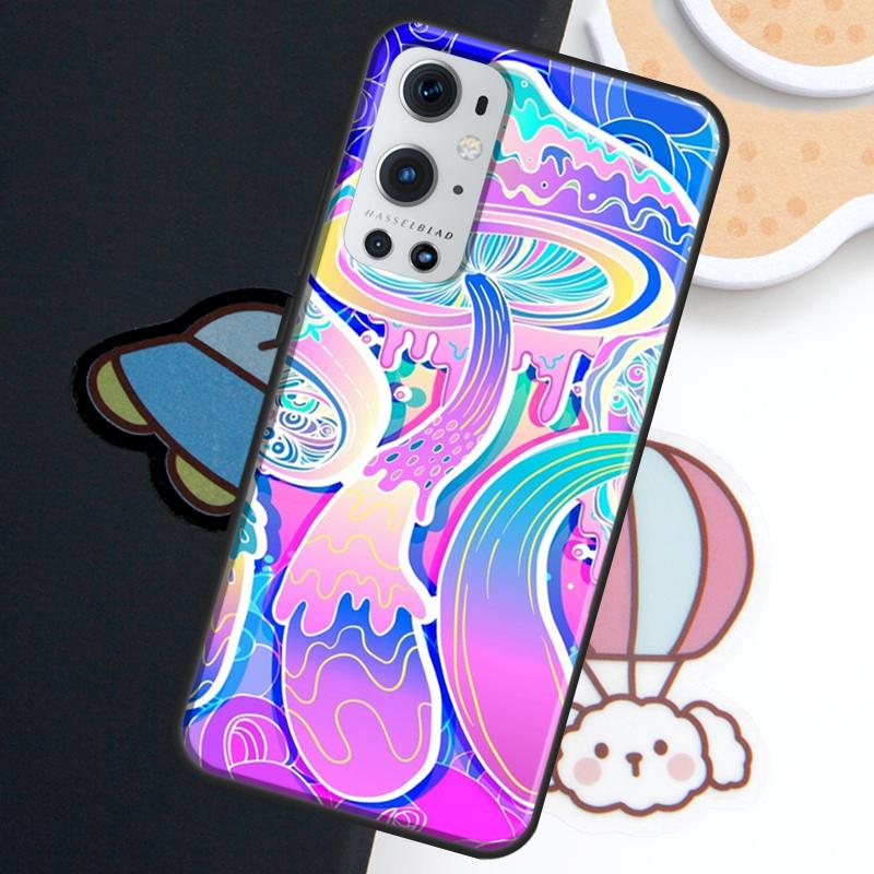 Trippy Mushroom Psychedelic Art For Realme 15 10 11 12 13 14 Pro Plus C65 C71 C75 C55 C63 C61 C53 C67 C35 GT6 GT7 Pro Case