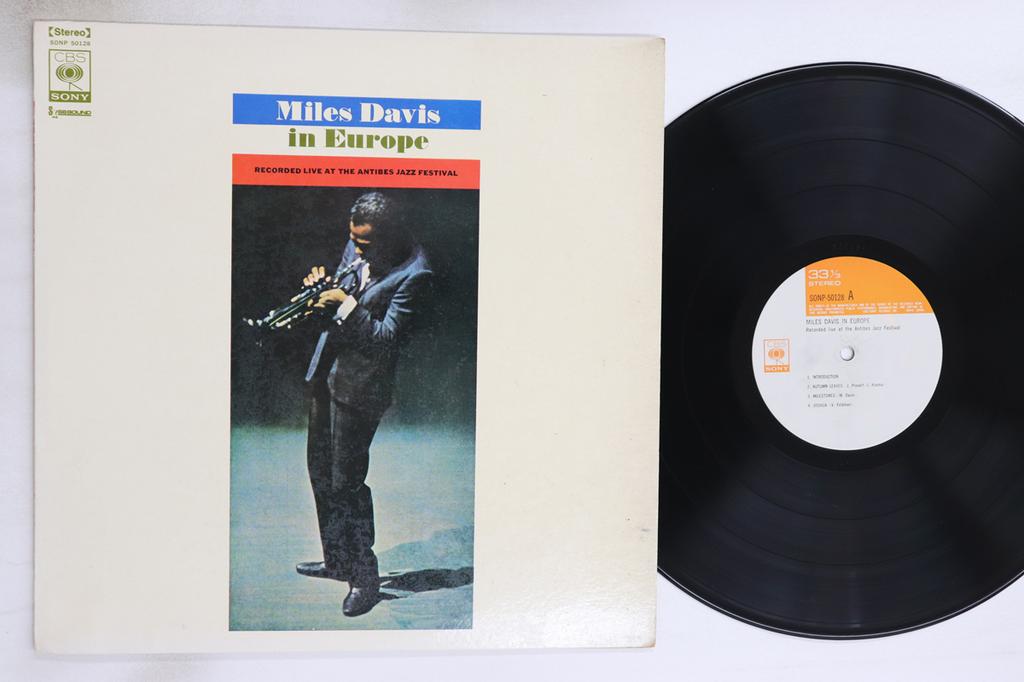LP Record MILES DAVIS - Miles Davis In Europe SONP50128 CBS SONY 1969 Japan Jazz Used