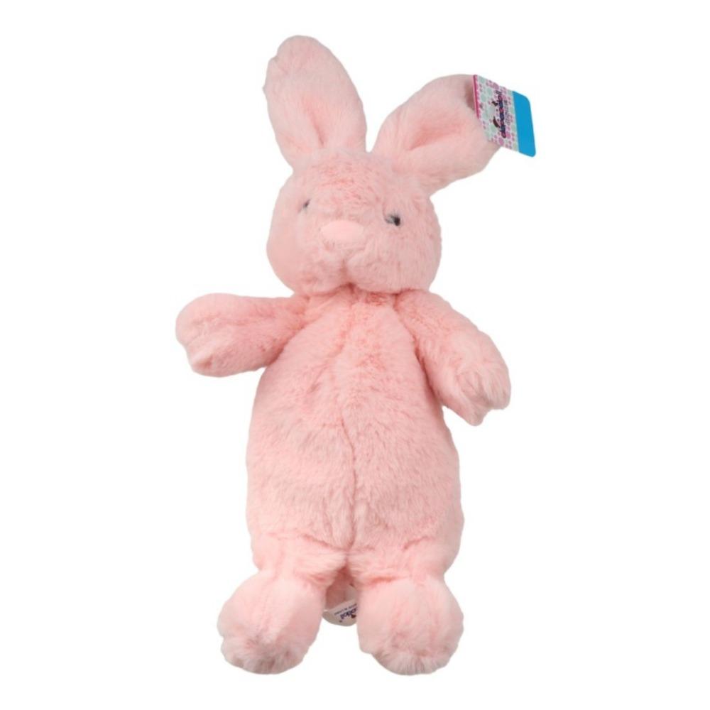 

Канцелярский пенал в форме кролика, мягкая игрушка, сумка для карандашей, плюшевый пенал, школьные принадлежности розовый