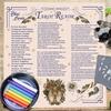 Divinations Cards Table Cloth Tapestry Reading Card Tarots Tablecloth Astrologys Witchcrafts Deck Cloth Wall Decoration