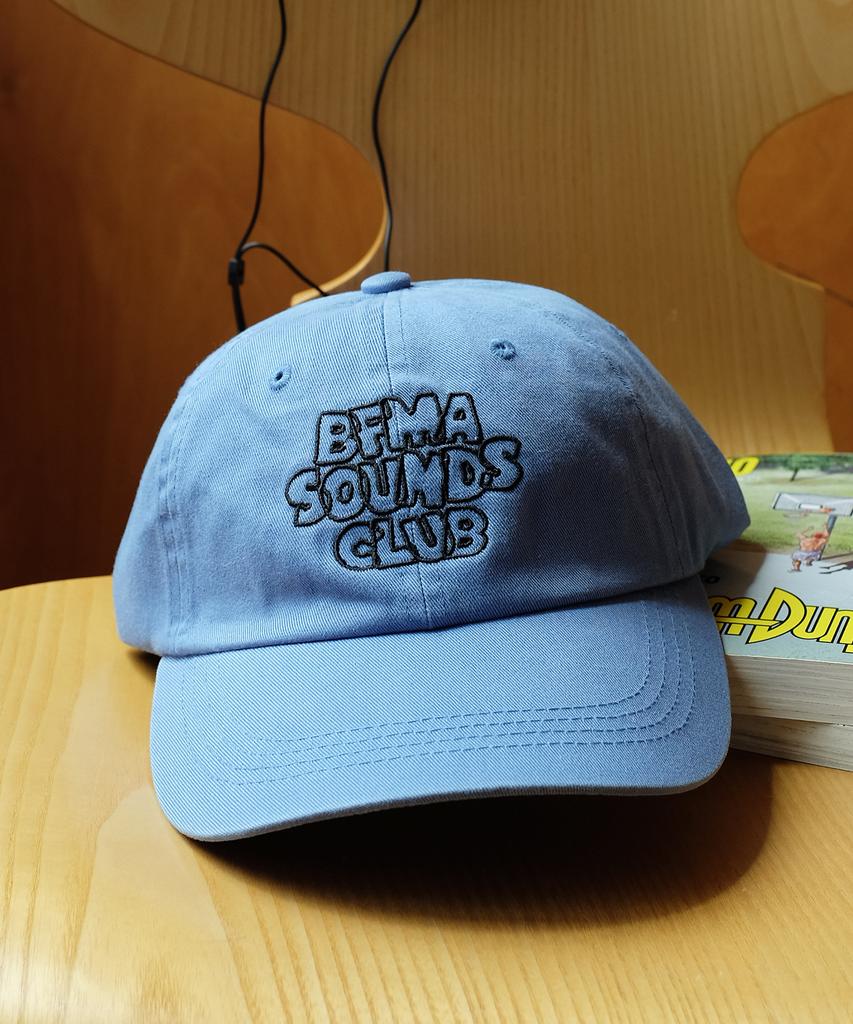 Beollunpeulenjeu Bfma Sounds Club Washed Ball Cap Pale Blue