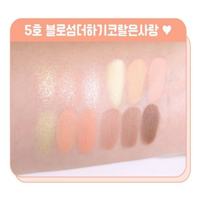 ZEROBASEONE pick) colorgram Pin Point Eyeshadow Palette 6 Colors