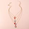 Christmas Necklace Set - Santa, Reindeer, Tree & Wreath for Kids