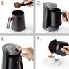 500mlCoffee Maker Pot Moka Coffee Maker Stainless Coffee Pot Semi-automatic Turkish Coffee Maker Thermal Cup Mini Coffee Machine