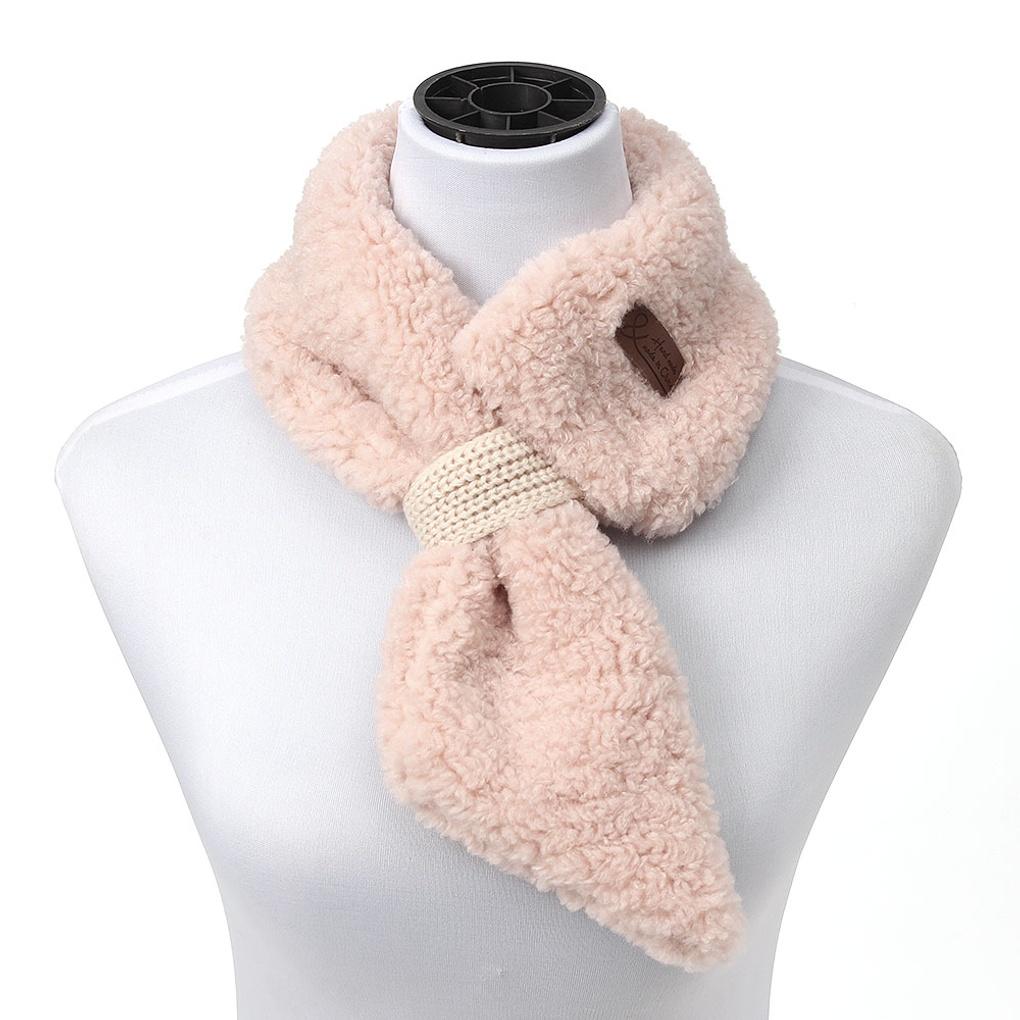 Cashmere Winter Petite Poggle Short Muffler for Women