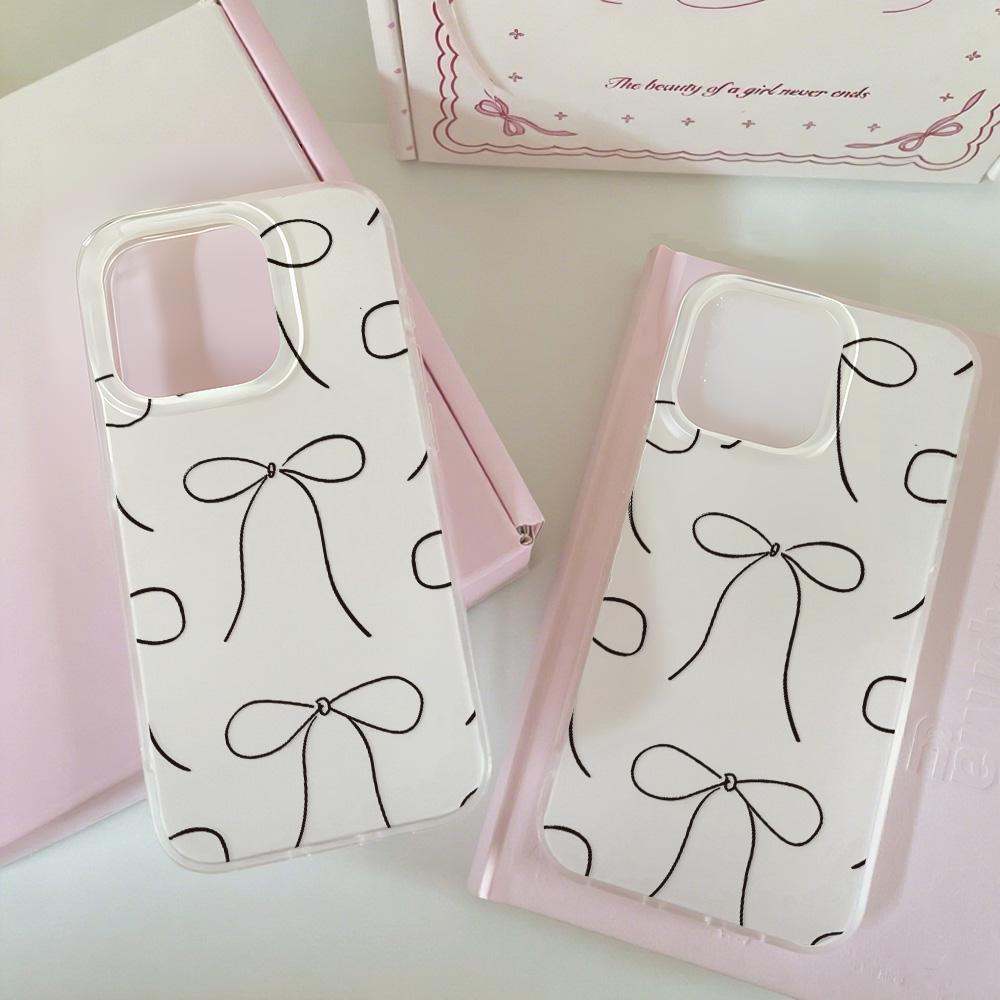 Painted Phone Case for iPhone 12 13 15 16 iPhone 16 12 13 14 15 Pro  14 15 16 Pro Max Coverage Shockproof Anti-Fingerprint Fresh Style Protective Case