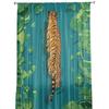 Lotus Leaf Water Surface Tiger Curtain For Living Room Transparent Tulle Curtains Window Sheer For The Bedroom Accessories Decor