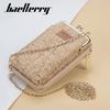 Cork Women's Long Wallet Large Capacity Fashion Mobile Phone Bag One Shoulder Crossbody Bag Women