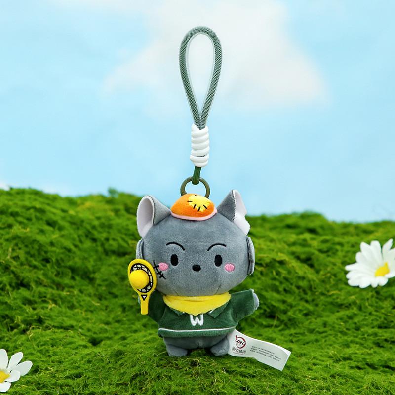 And Goat Pleasant Bigbig Wolf Plush Toy Dolls Key Chain Bag Decoration Gifts