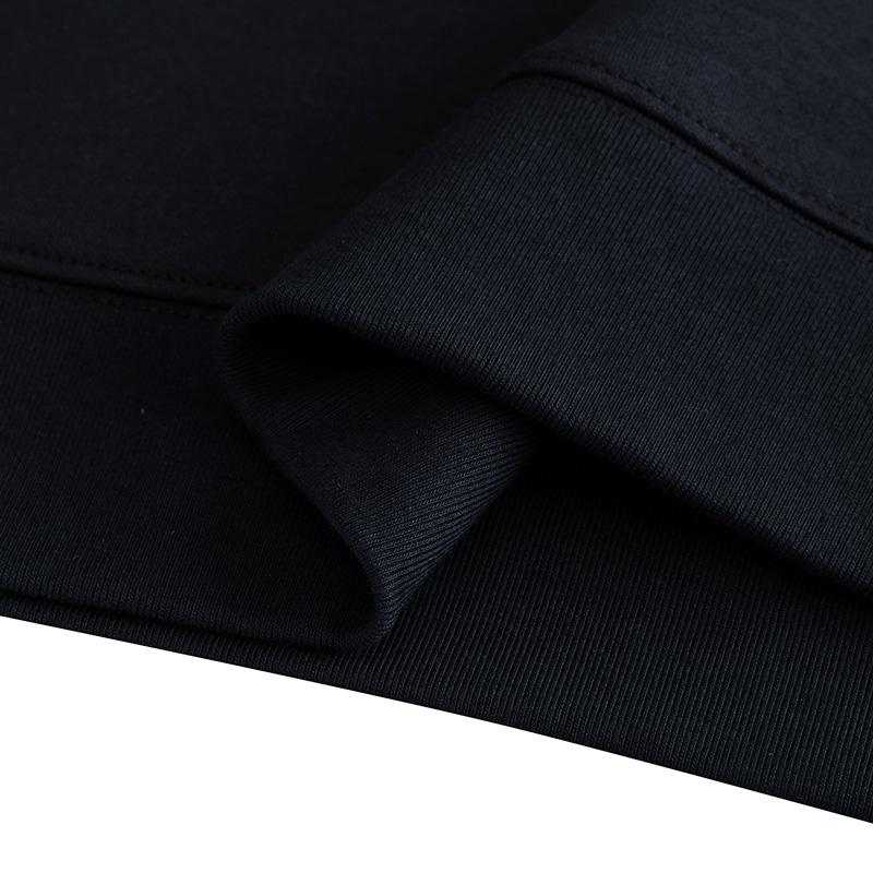 Anta Autumn Youth Campus Style Hoodie Men Tops Black 952548718N-6