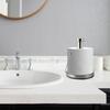 Standing Toilet Paper Holder with Round Base Roll Paper Towel Rack Toilet Paper Dispenser for Kitchen Storage Organisation