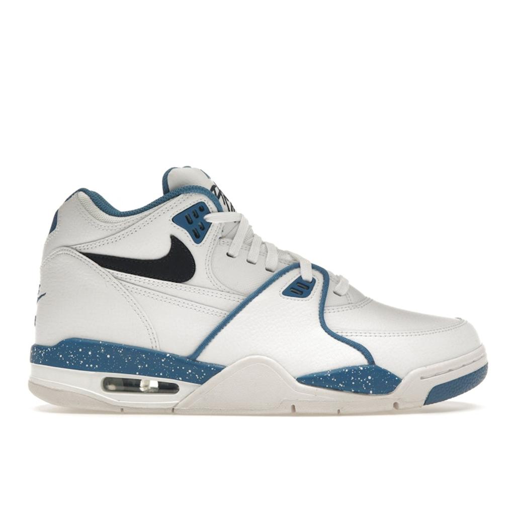 Nike Air Flight 89 Brigade Blue Men Sneakers White Dark-Obsidian 306252-116