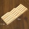 New In-drawer Knife Tray Wood Knife Organizer Kitchen Drawer Cutlery Storage Tableware Container Western Knife Tray Organizer