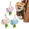 With Metal Buckle Dog Poop Bag Dispenser Leakproof Waste Bag Dispenser Pet Poop Bag Holder  Walking