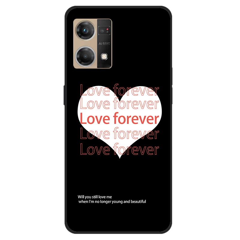 Für Oppo Reno7 4G Hülle CPH2363 Stoßfest Weiches Silikon TPU Rückseite für Oppo F21 Pro F21Pro Handyhüllen für Reno 7 4G Niedlich
