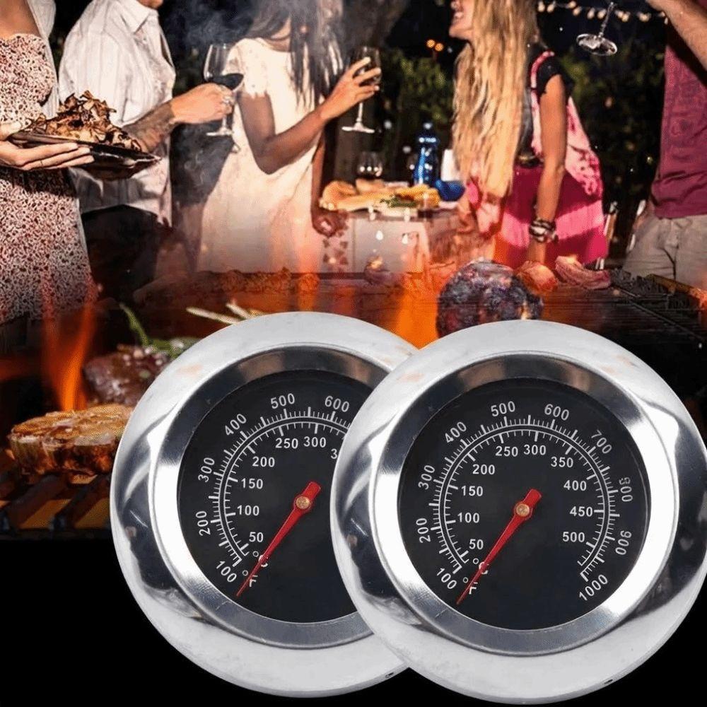 High Temperature Range Roast Thermomete Instant Read Grill Temperature Display Camping