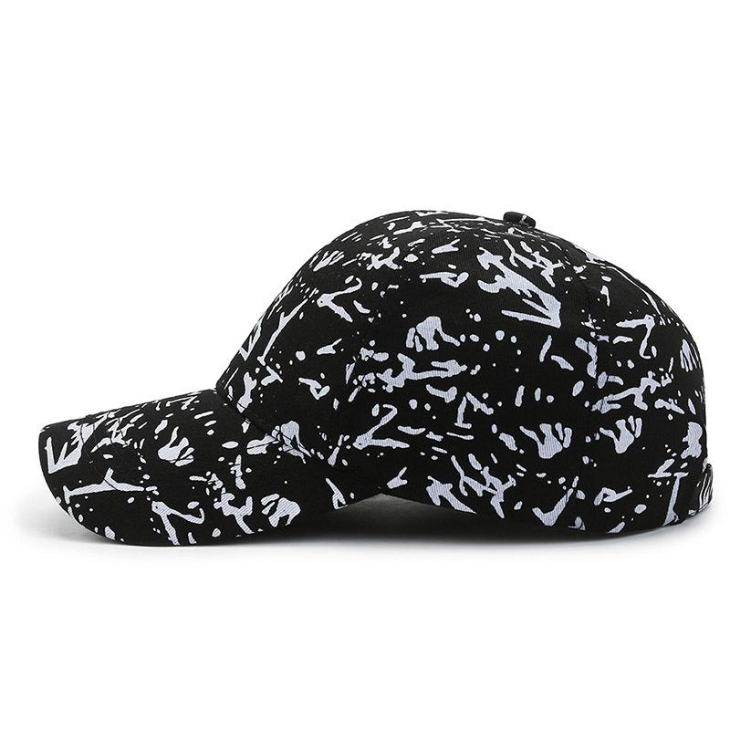 Fashion New Graffiti Women Men Baseball Cap Female Male Breathable Snapback Hats Black Casual Sun Hats Cap For Women Men