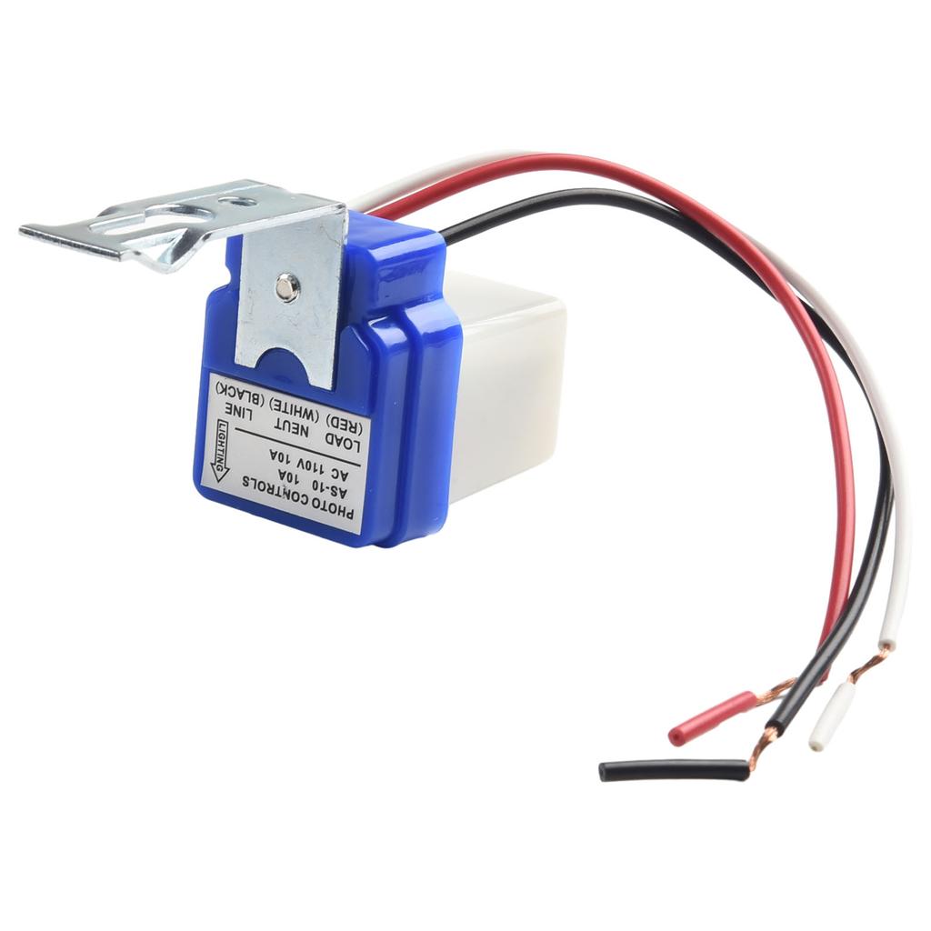 Brandneuer Garten-Foto-Kontrollschalter, automatisch, weiß