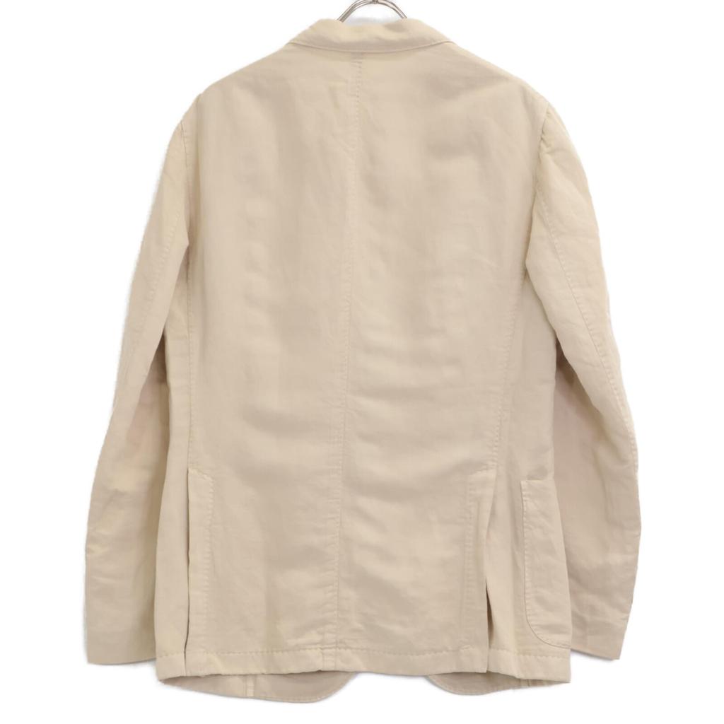 BOGLIOLI R1302G Cotton Linen 03 COAT Tailored Jacket Jacket 48 beigeUsed