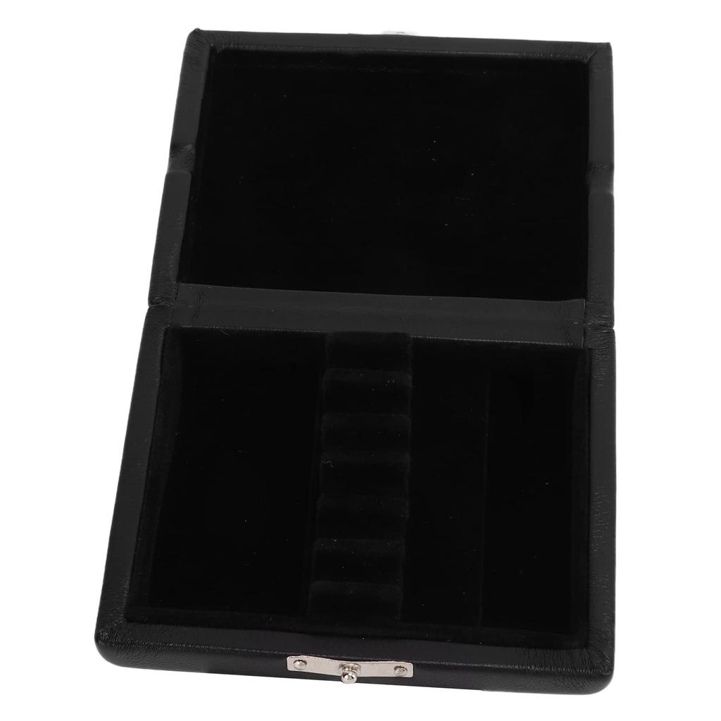 Generic Oboe Reed Holder Waterproof Storage Box for 6 Reeds - Prevents Mold and Easy To Carry for Musicians - PU Leather - For Oboe Players