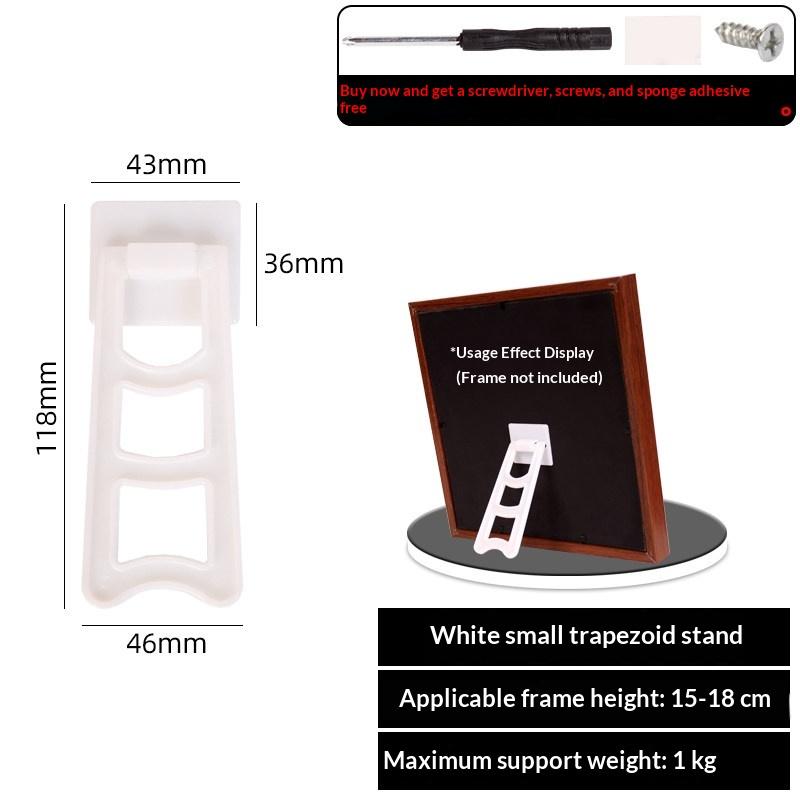 10Pcs Photo Frame Stand Adjustable Angle Adhesive Backing Photo Display Stand Bracket Back Leg Foot For Photo Photography