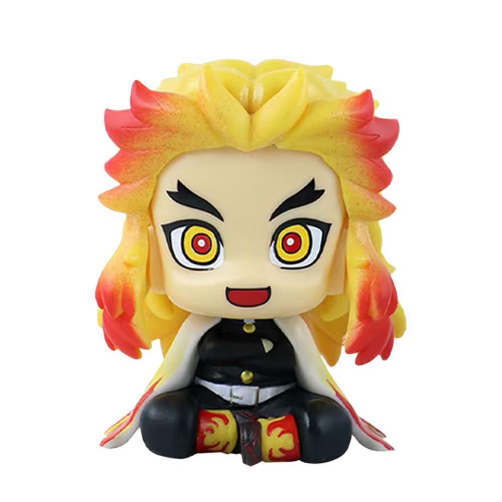 Anime Demon Slayer Tanjiro Kamado Nezuko cartoon figure PVC model ornament child Christmas Halloween gift