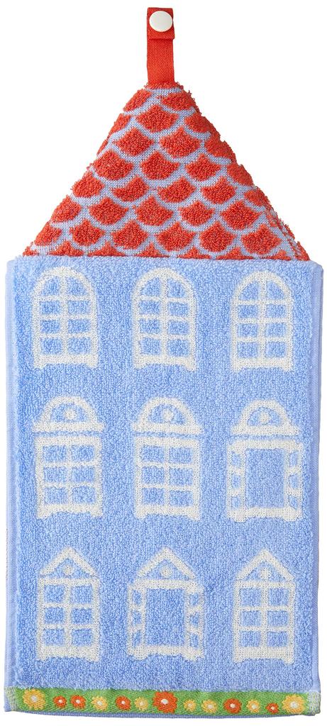 Marushin Dress Towel MOOMIN Gathering In Front of the House Cotton 1405022400 W20×H41cm 100%